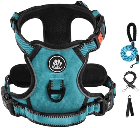 IVY&LANE No Pull Dog Harness for Medium Dogs, Reflective Dog Vest Harness by IVYLANE