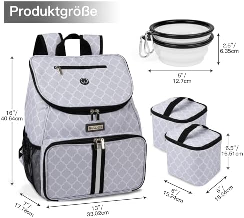 BAGLHER丨Dog Travel Bag, Airline Approved Pet Supplies Backpack, Dog Travel - Image 3