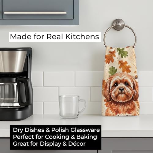Caroline's Treasures Lhasa Apso Dogs Kitchen Towel 15x25 in - Image 3