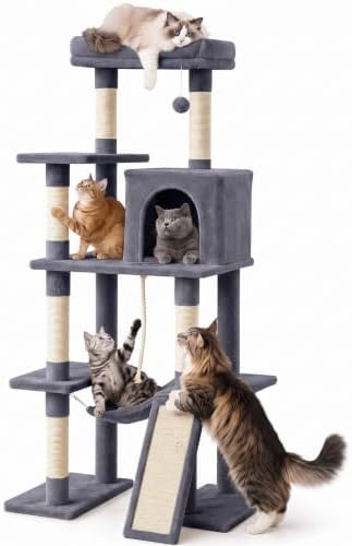 DUMOS Large 63in Cat Tree Tower by DumosLifestyle