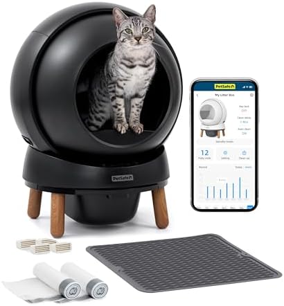 PetSafe ScoopFree SmartSpin Self-Cleaning Litter Box Bundle by PetSafe