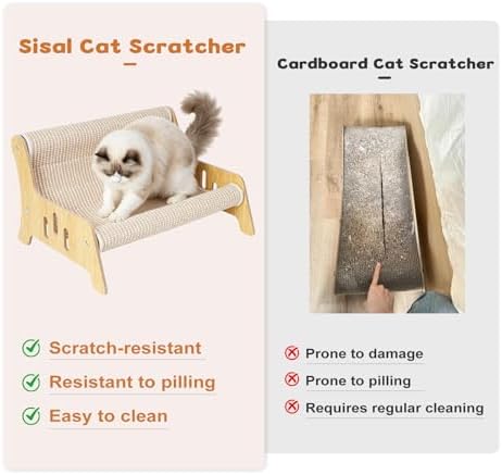 Large Sisal Cat Scratcher Couch - Image 5
