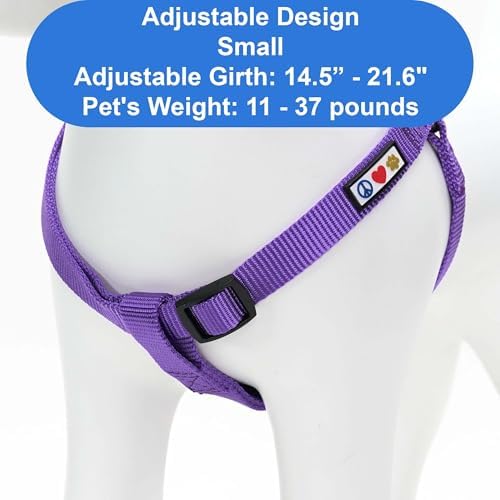 Pawtitas Solid Step-in Dog Harness – Adjustable No-Pull Vest - Image 3