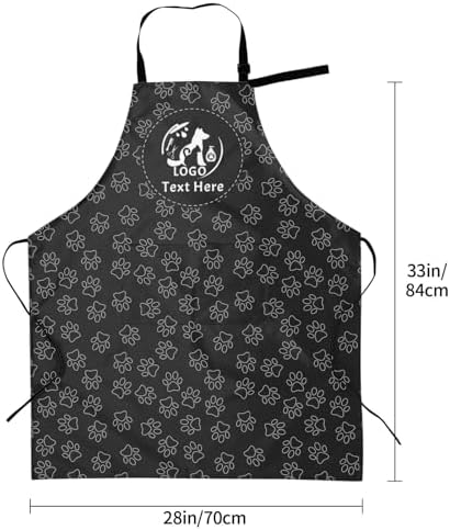 Cowcute Custom Pet Grooming Apron - Image 4