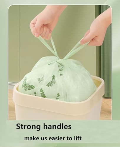 220pcs Small Trash Bags for Bathroom, Bedroom Waste Bin Tearing-free 4 Gallon - Image 4
