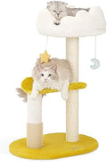 Happi N Pets Cloud Cat Tree, 31.5in Multi-Level Indoor Cat Tower by HappiNPets