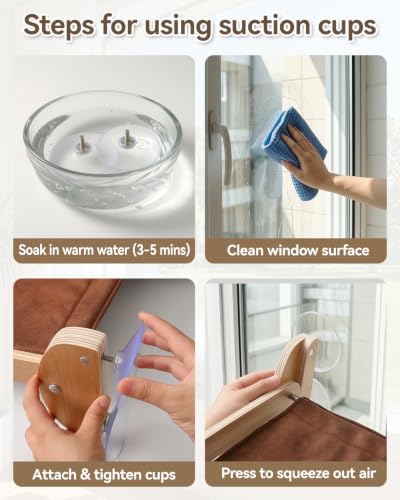 JKXJKX Foldable Cat Window Perch - Image 7