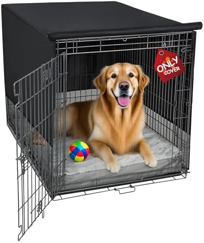 Explore Land Breathable Dog Crate Cover, 42 inches by ExploreLand