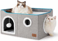 Bedsure Extra Wide Cat House Bed by BEDSURE