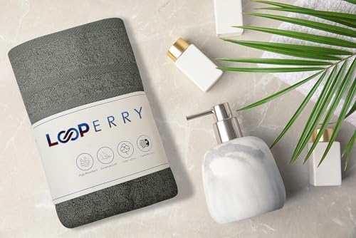 Looperry 6 Pack Small Bath Towel Set - Image 2