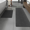 MontVoo -Bath Mat-Rubber Backing Non Slip Quick Dry Absorbent Thin Bathroom by MontVoo