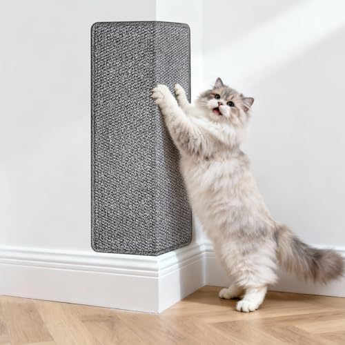 ENONCI Corner Cat Scratcher, 23.6x11.8 Furniture Furniture Protector Couches & by ENONCI