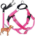 2 Hounds Design Freedom No Pull Dog Harness and Leash, Hot Pink by 2HoundsDesign