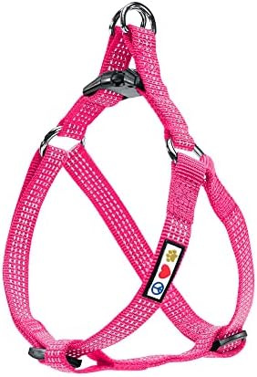 Pawtitas Reflective Step-in Dog Harness – Adjustable No-Pull Vest by Pawtitas