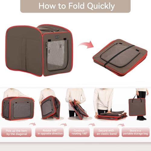 Petsfit Pop Up Dog Crate, Portable Dog Crates - Image 4