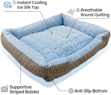 Cooling Dog Bed, Self-Cooling Pet Bed Mat - Image 4