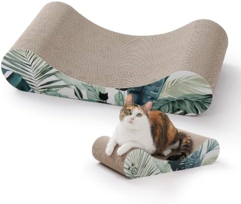 Necoichi Cardboard Cat Scratcher Bed by NECOICHI