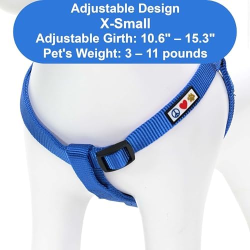 Pawtitas Solid Step-in Dog Harness – Adjustable No-Pull Vest - Image 3