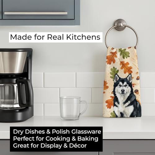 Caroline's Treasures Alaskan Malamute Dogs Kitchen Towel 15x25 in - Image 3