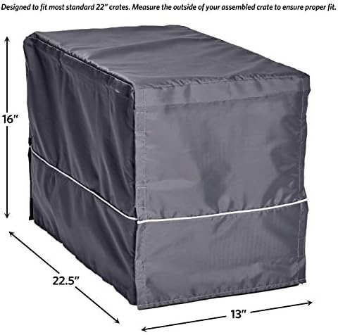 New World Midwest Homes for Pets XS Dog Crate Cover, Polyester Privacy Kennel - Image 5