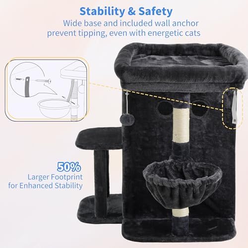 Heybly 25.6" Cat Tree for Large Cats - Image 6