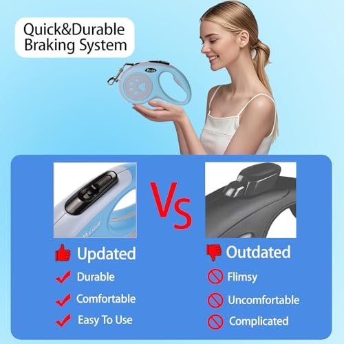 5M/16FT Retractable Dog Leash for Small Medium Dog - Image 4
