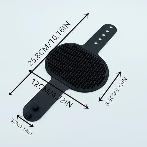 Silicone Pet Grooming Brush for Dogs & Cats – Soft Bath Brush, Gentle - Image 4