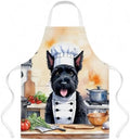 Caroline's Treasures Scottish Terrier The Chef Apron Cooking Kitchen Server by CarolinesTreasures