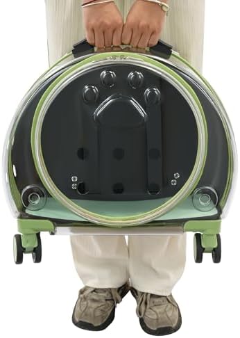 Rolling Pet Carrier, Cat Carrier - Image 6