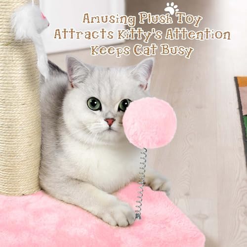 ANWA 32" Tall Sisal Cat Scratching Posts Tree - Image 3