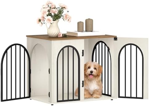 Hzuaneri 26.8'' Dog Crate Furniture, Dog Kennel Indoor by Hzuaneri