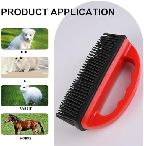 Rubber Pet Hair Removal Brush Lint & Hair Removal Cat Dog Brush Silicone Lint - Image 2