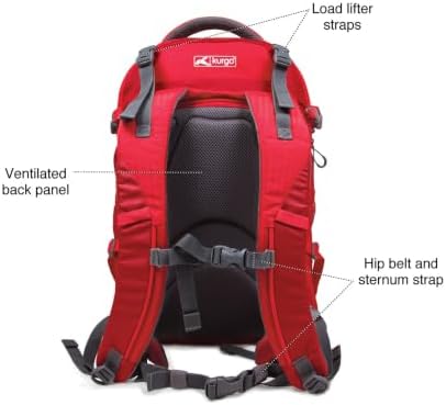 Kurgo G-Train Pet Carrier Backpack, Chili Red - Image 4