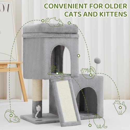 Woochpet 24inch Tall Cat Tree - Image 6