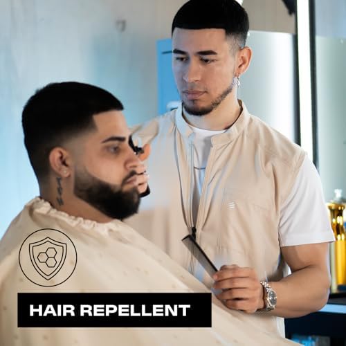 Barber Strong Barber Vest, Men's Hair Repellent, Lightweight & Breathable Mesh - Image 7