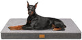 Patas Lague Orthopedic Large Dog Bed Washable Pet Sofa Mat 56''X40'' Grey by PatasLague