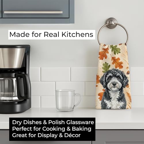 Caroline's Treasures Portuguese Water Dog Dogs Kitchen Towel 15x25 in - Image 3