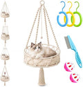 12-16in Boho Hanging Cat Hammock by Cxyrna