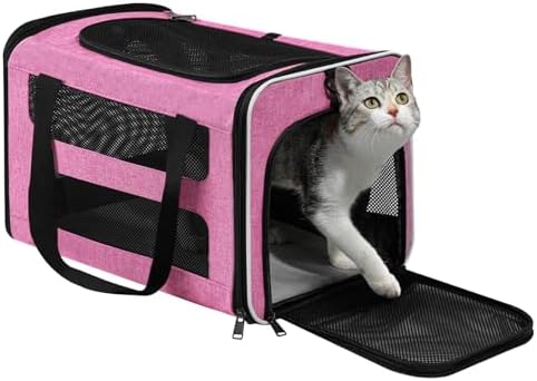 Cat Carrier Soft-Sided Travel Bag by Comfortforyourpets