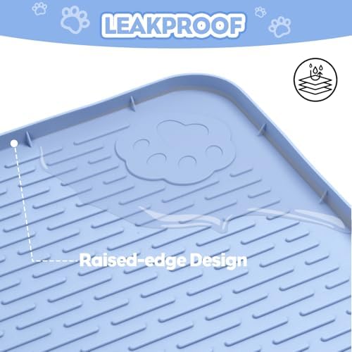 Silicone Cat Litter Mat for Litter Box 34”x22” Large Cat Mat - Image 7