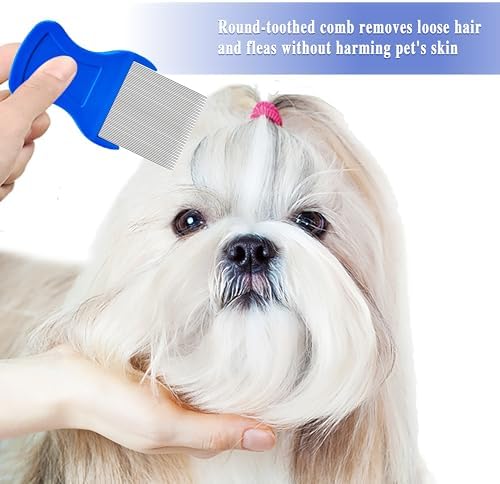 6 Pack Flea Lice Comb, dog eye comb, Flea and Tick Combs - Image 7