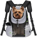WOYYHO Pet Dog Carrier Backpack, Ventilated Mesh Small Dog Front Backpack by WOYYHO