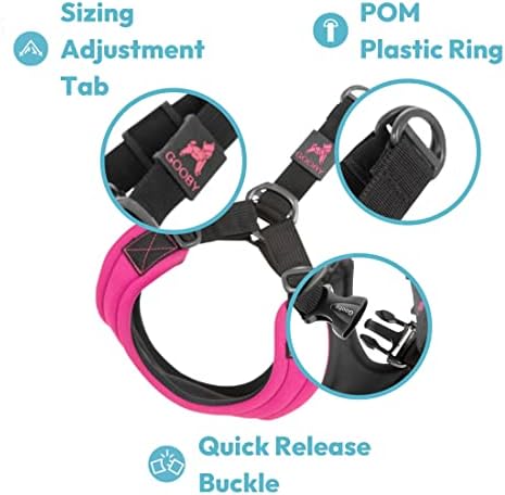 Gooby Sporty Escape Free Harness, Medium - Image 5