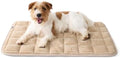 Bedsure ComfyFleece® Washable Dog Crate Pad, Soft Thin Medium Pet Mat by BEDSURE