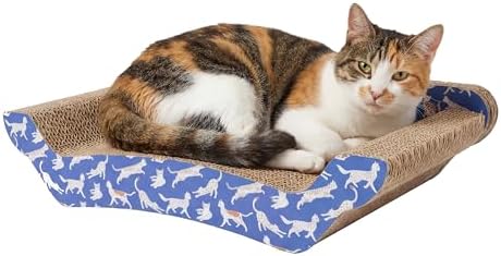 Kitty City Corrugate Sofa Lounger Cat Scratcher by KittyCity