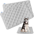 Dog Crate Pad 2 Pack, Dog Crate Mat by Magik+%26+Kover