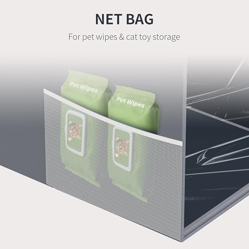 Aokeyee 2PCS Cat Litter Box Enclosure Splash Guard - Image 4