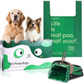 125 Pack Large Dog Poop Bags for A&H Swivel Bin Pooper Scooper by KropBom