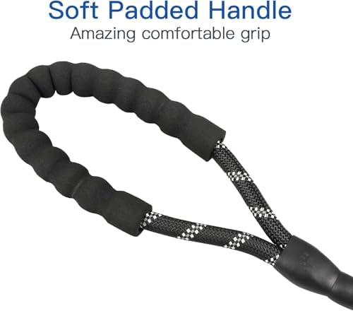 MingXpets Double Dog Leash, 360° Swivel Tangle Free Bungee Walking Training - Image 3