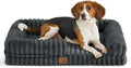 ChiXnuggle Faux Fur Orthopedic Dog Bolster Bed, Waterproof Washable Cover by SnuggleUpPawsDown